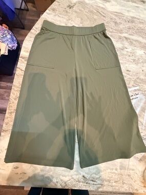Lisa Rinna Collection Womens Medium Pull On Pants Stretch Casual